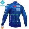 Visma Lease A Bike Tdf Radtrikot Winter Thermal Fleece 2024